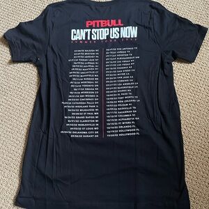 Pitbull Can’t Stop Us Now Tour T Shrit